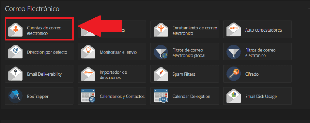 Correo electrónico cPanel