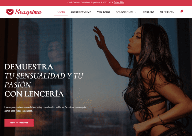 Sitio de Sexysima.com